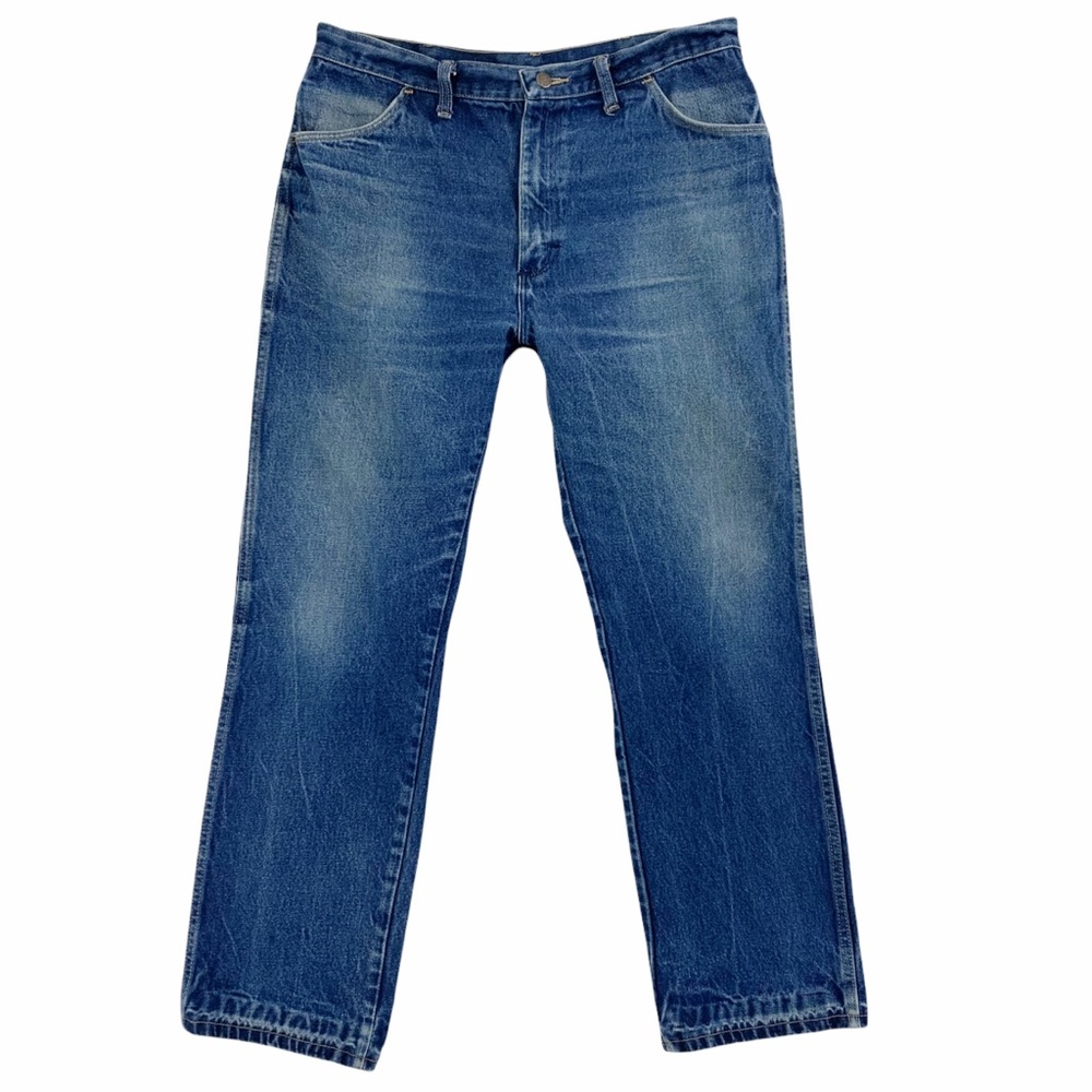 Vintage Rustler Jeans, Authentic Distressing and Grunge, Made in the USA